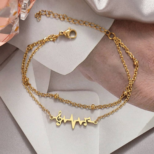 Stelvio Bratara Inox Auriu -n7041 Premium