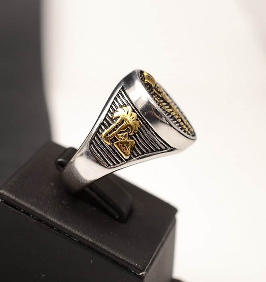 Stelvio Inel Inox Barbati -Faraon Egipt- Cod Im617c Premium, Orientul Mijlociu