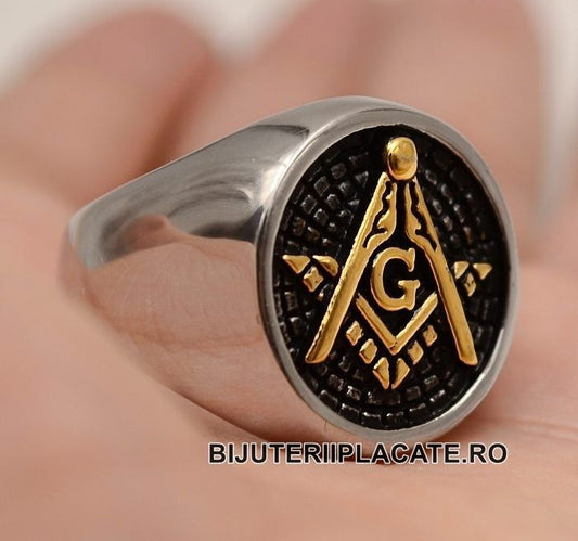 Stelvio Inel Inox Francmasonerie Im630 Premium