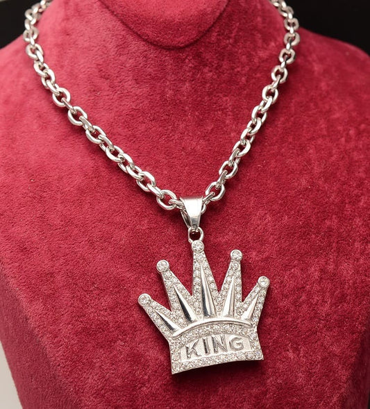 Stelvio Lant+ Pandantiv Inox -king-- Cod Lc56a Premium