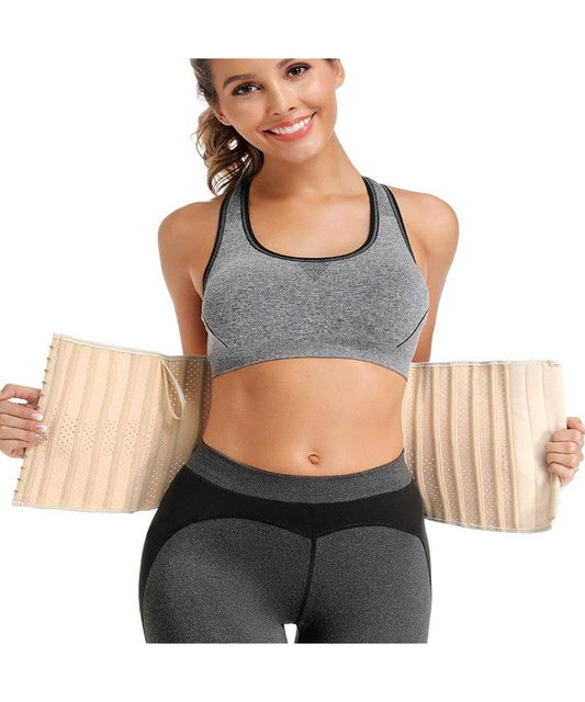 Mini Corset Modelator 25 Atele Corset Breathable -- De Vara-- Nude 25cm Inaltime