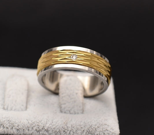 Stelvio Verigheta inox in doua culori -El & Ea-- cod IF643A Premium , Oferta