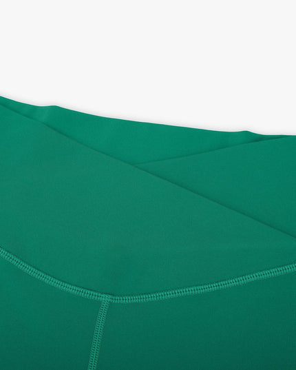 Colanti Evazati Verzi Pentru Femei, Stelvio cu Talie Înaltă în V, Efect Modelator Push-Up și Control Abdomen, Verde Smarald