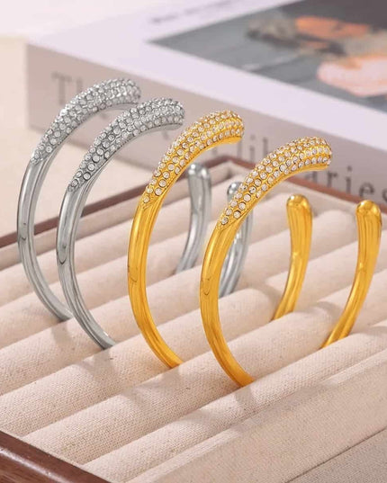 Bijuterie Premium: Bratara Titan Cu Zirconiu, Stralucire De Lux Si Rezistenta Indelungata