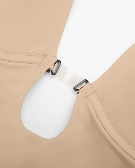 Body Modelator Cu Push UP (Bureti) Pentru Marirea Posteriorului si Coapselor , Cu spatele decoltat Nude si Sutien