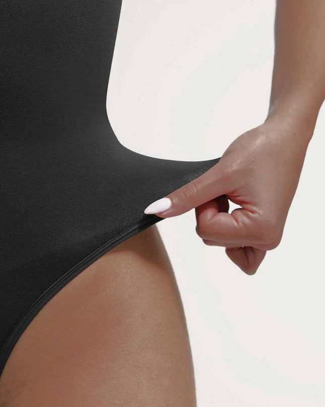 Body Modelator Femei Negru, Roz ,Rosu sau Crem , Cu Fermoar și Bretele Reglabile, Talie Subțiată G-Slab Spate Gol Lenjerie Modelatoare Tip Tanga