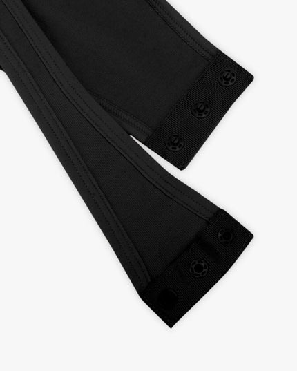Body Modelator Femei Negru, Tummy Control, Cu Fermoar și Bretele Reglabile, Talie Subțiată, G-Slab Spate Gol Lenjerie Modelatoare Tip Tanga