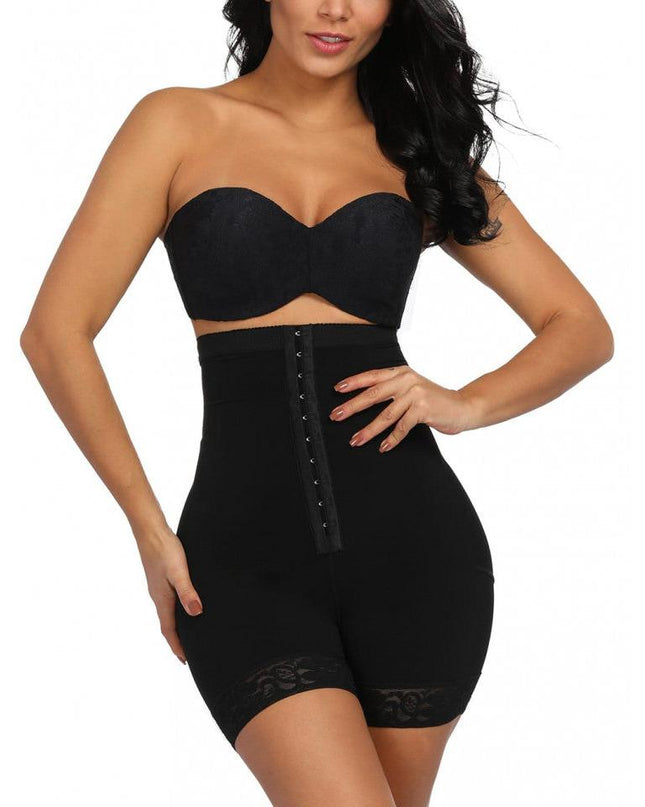 Body Modelator Talie Si Abdomen Cu Ridicare Fese, Body Modelator Negru
