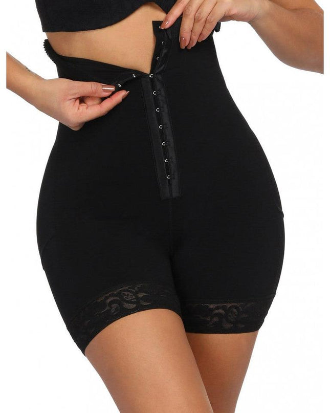 Body Modelator Talie Si Abdomen Cu Ridicare Fese, Body Modelator Negru