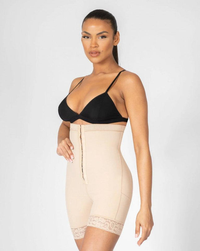 Body Modelator Talie Si Abdomen Cu Ridicare Fese, Body Modelator Bej