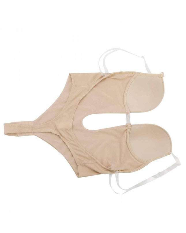 Body Modelator Fara Spate Nude, Modelare Abdomen Si Talie, Pentru Rochii Decupate, Ptr Mirese