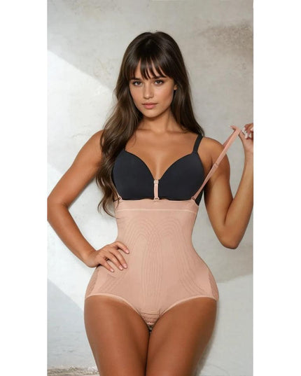 Body Modelator Fara Cusaturi Nude, Control Abdomen Si Talie, Modelare Silueta, Sustinere Spate, Invizibil Sub Haine