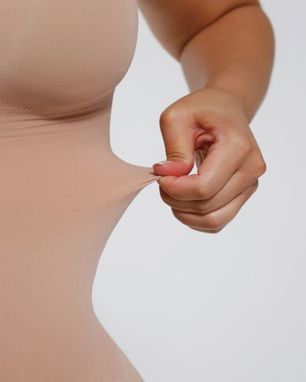 Body Modelator Tanga Seamless -Nude- Shapewear Confortabil pentru Femei