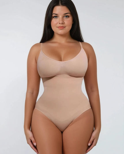Body Modelator Tanga Seamless -Nude- Shapewear Confortabil pentru Femei