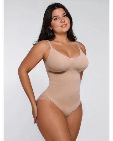 Body Modelator Tanga Seamless -Nude- Shapewear Confortabil pentru Femei