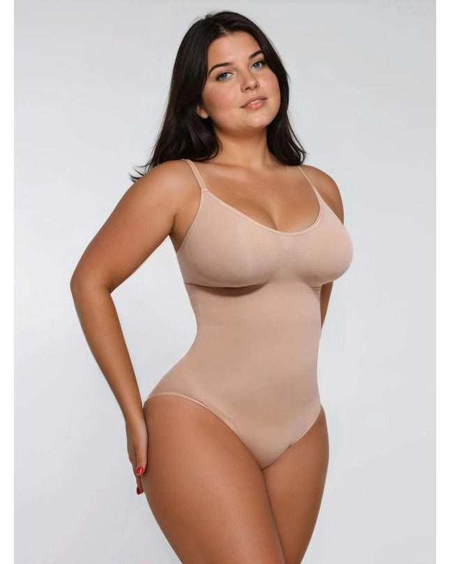 Body Modelator Tanga Seamless -Nude- Shapewear Confortabil pentru Femei