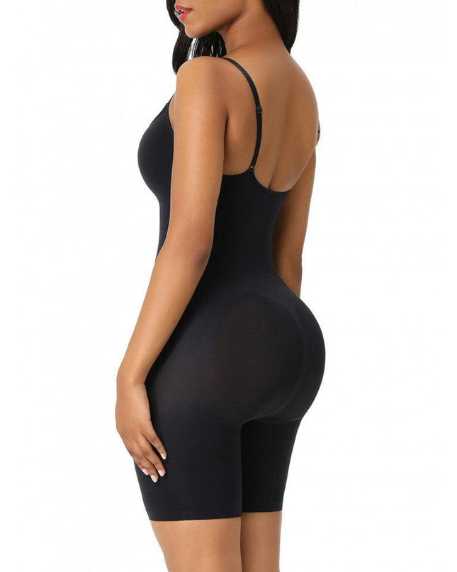 Body Modelator Negru Talie Inalta, Efect A Doua Piele, Modelare Abdomen Si Talie Lenjerie Modelatoare