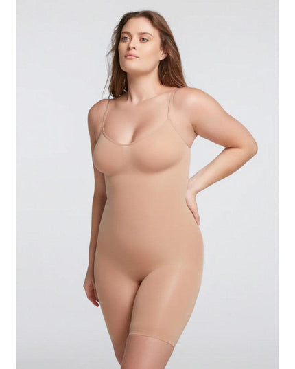 Body Modelator Talie Inalta Nude, Modelare Abdomen Si Talie, Efect A Doua Piele, Modelare Picior