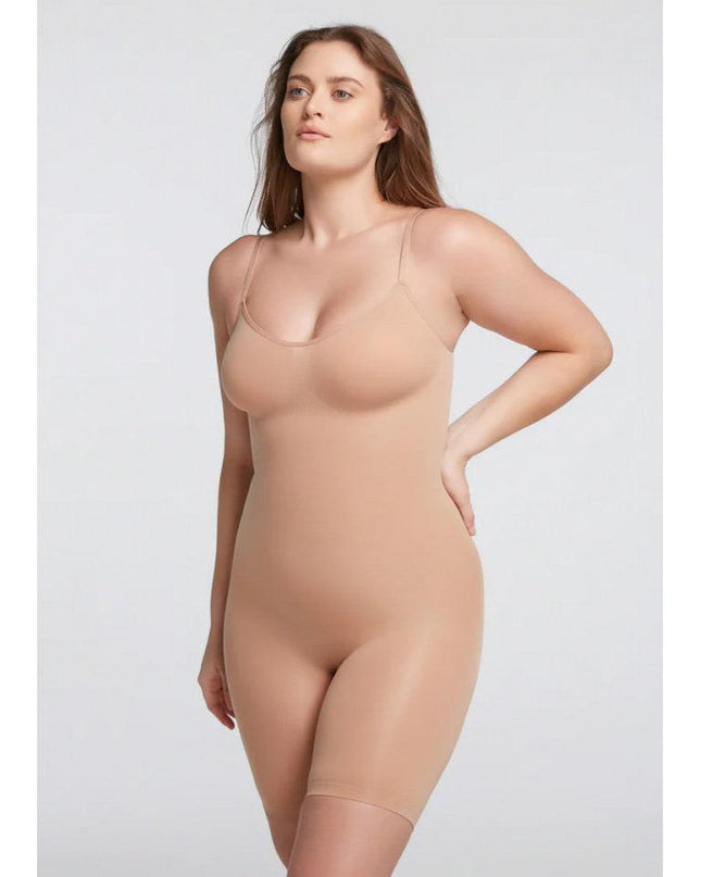 Body Modelator Talie Inalta Nude, Modelare Abdomen Si Talie, Efect A Doua Piele, Modelare Picior