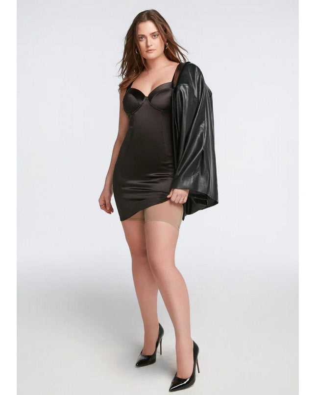 Body Modelator Talie Inalta Nude, Modelare Abdomen Si Talie, Efect A Doua Piele, Modelare Picior
