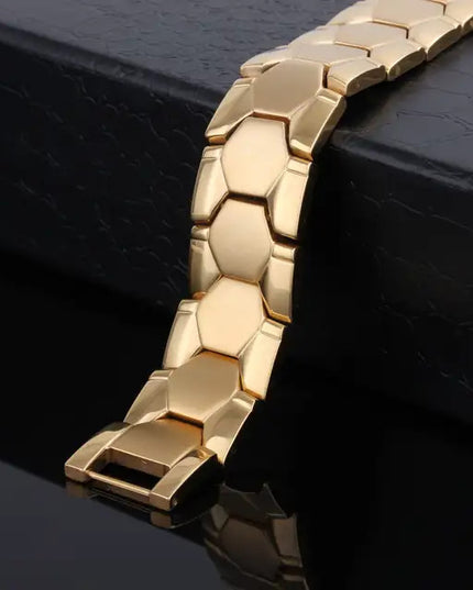 Bratara Aurie Inox Cu Magnet