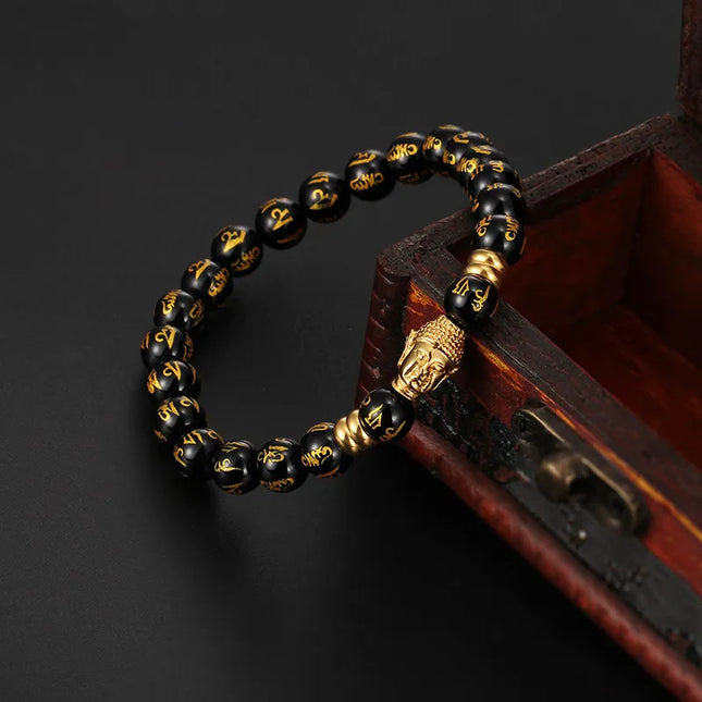 Bratara - Budha - Vintage- Patinata Artificial