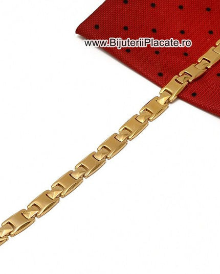 Bratara Din Inox Aurie Moderna