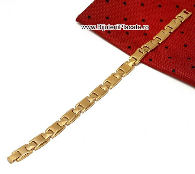 Bratara Din Inox Aurie Moderna