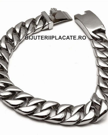 Bratara Inox -cuban- Solid