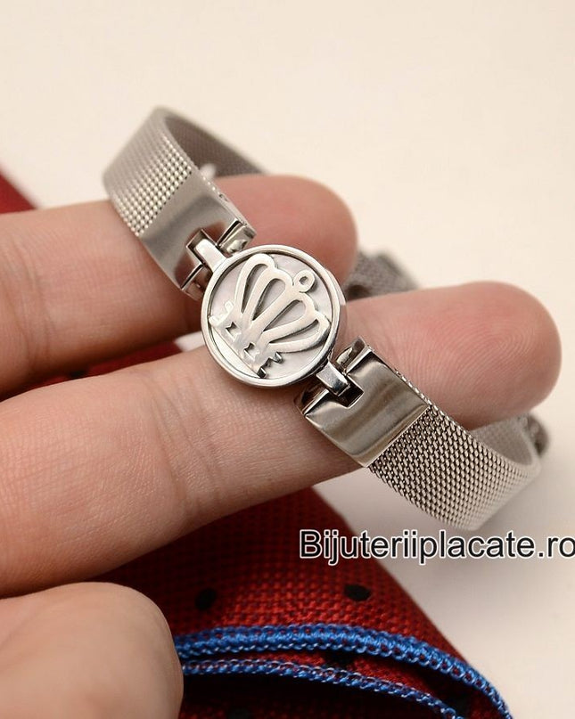 Bratara Inox Dama Argintie