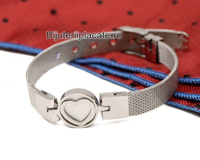 Bratara Inox Dama Argintie