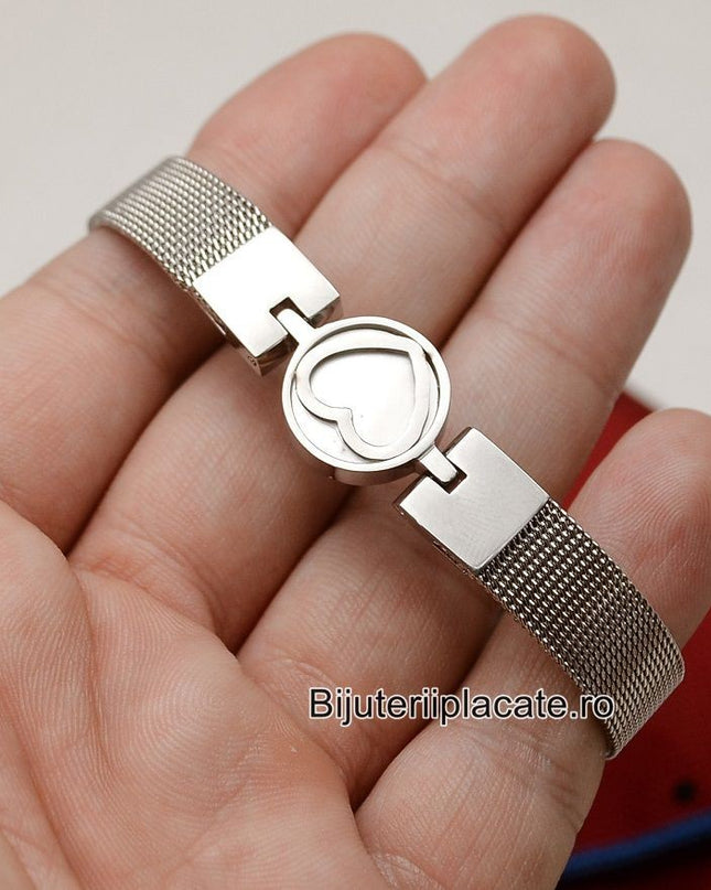 Bratara Inox Dama Argintie