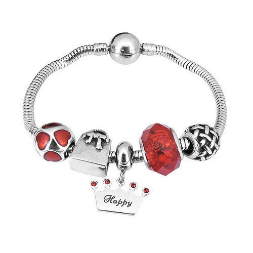 Bratara Inox Model -happy Red- Dama