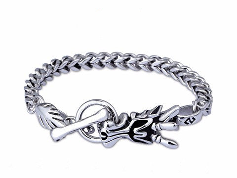 Bratara Inox Solida Dragon