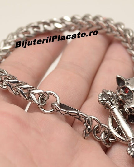 Bratara Inox Solida Pantera