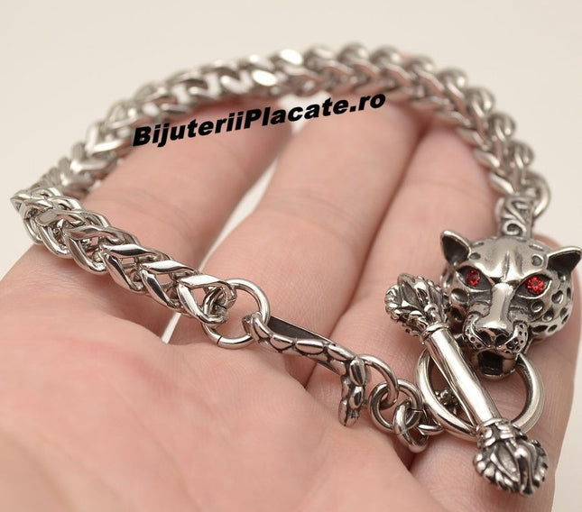 Bratara Inox Solida Pantera