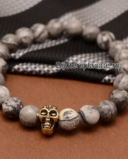 Bratara - Skull - Vintage- Model Deosebit