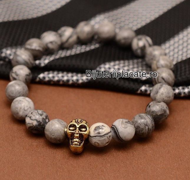 Bratara - Skull - Vintage- Model Deosebit