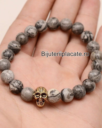Bratara - Skull - Vintage- Model Deosebit