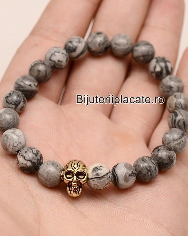 Bratara - Skull - Vintage- Model Deosebit