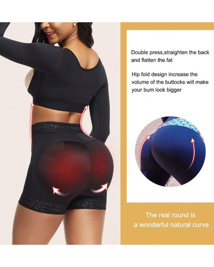 Chilot Modelator Talie Inalta Negru, Ridicare Fese, Control Abdomen, Modelare Silueta, Invizibil Sub Haine