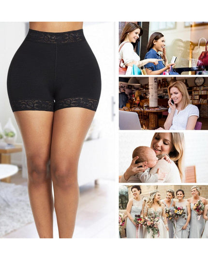 Chilot Modelator Talie Inalta Negru, Ridicare Fese, Control Abdomen, Modelare Silueta, Invizibil Sub Haine