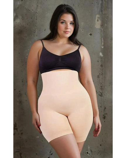 Chilot fara cusatura 4 Atele FlexiBoning -Seamless Boxer Double-layer Tummy- NUDE