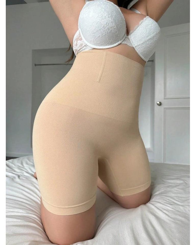 Chilot fara cusatura 4 Atele FlexiBoning -Seamless Boxer Double-layer Tummy- NUDE