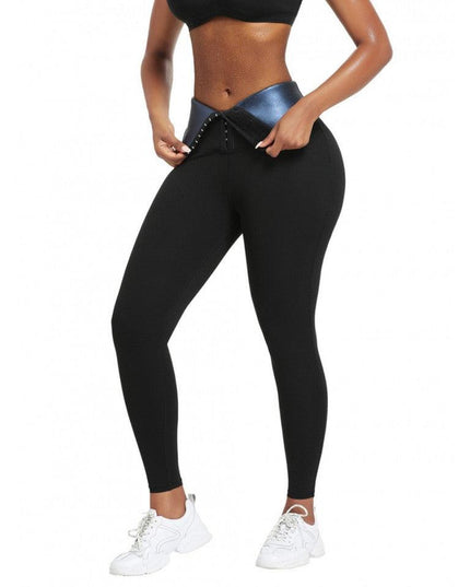 Colanti Modelatori Talie Inalta Pentru Fitness, Modelare Abdomen Si Ridicare Fese, Neopren Sauna