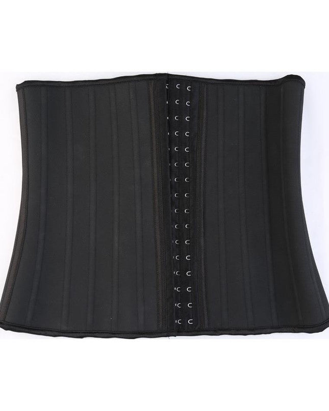 Corset Modelator 25 Atele Corset Talie de Viespe Super Agressive Negru Compresie Mare Negru