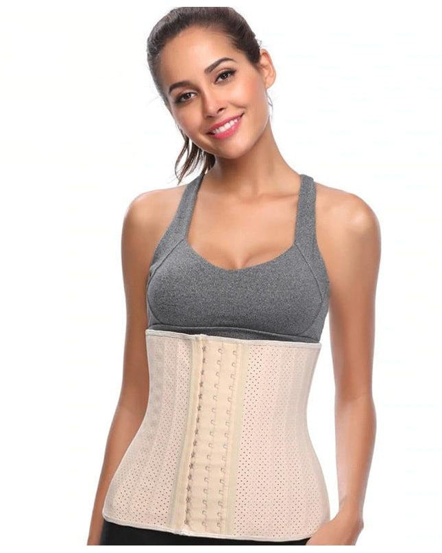 Corset Modelator 25 Atele Corset -- Vara-- Breathable Ultrasport Nude 30cm Inaltime Cu gaurele