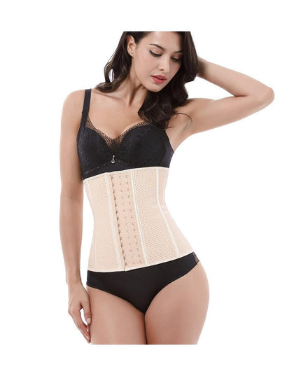 Corset Modelator De Vara cu Gaurele Breathable Ultrasport Nude Talie de Viespe