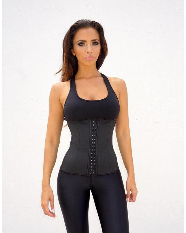 Corset Modelator Talie De Viespe, Corset Modelator Abdomen Pentru Silueta Subtire Negru