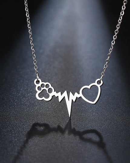 Dog Lover Set Lant+pandantiv ---